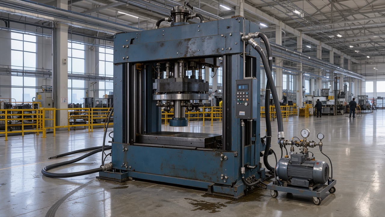 Żuraw hydrauliczny hds