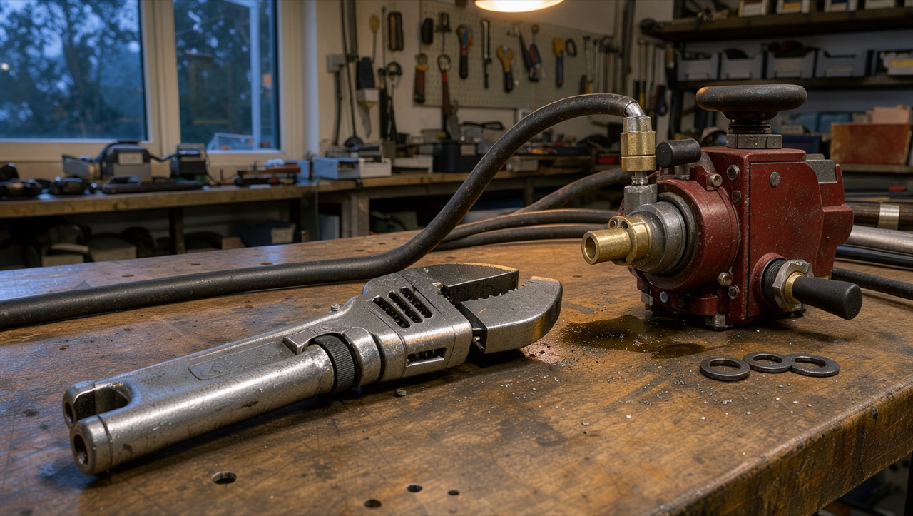 Żuraw hydrauliczny hds