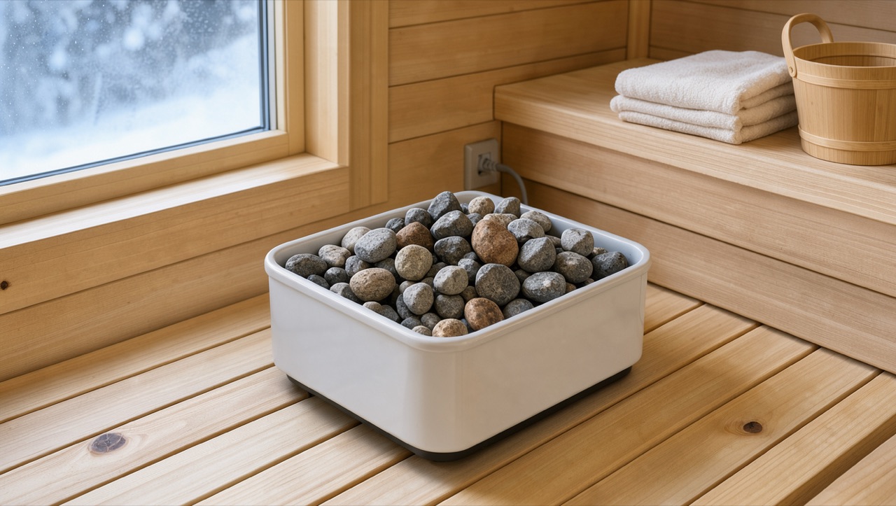 Sauna ogrodowa z przedsionkiem